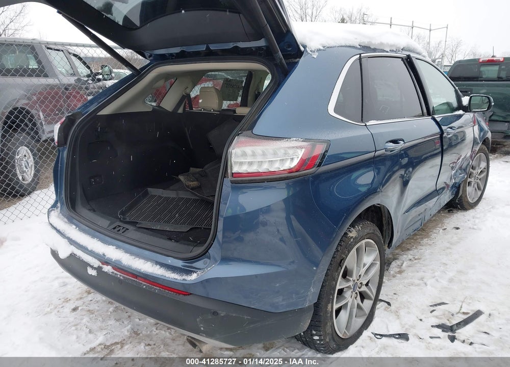 2018 FORD EDGE TITANIUM VIN: 2FMPK4K97JBB24337