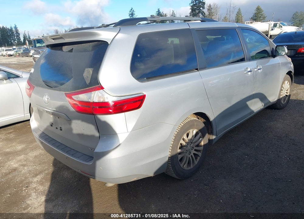 2016 TOYOTA SIENNA XLE LIMITED VIN: 5TDYK3DC7GS727503