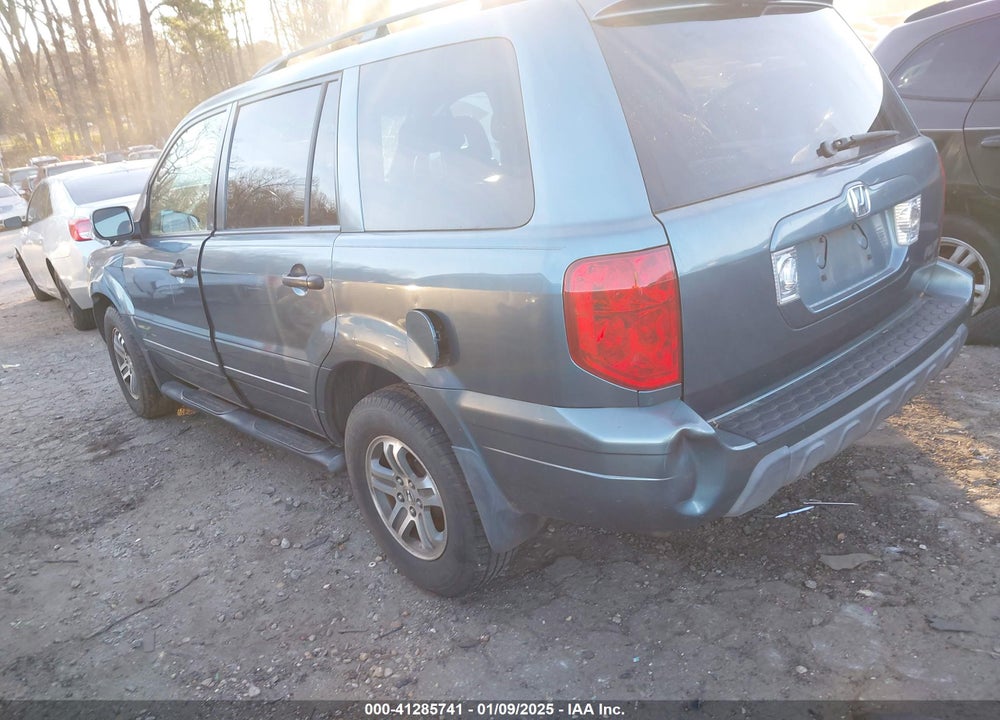 2005 HONDA PILOT EX-L VIN: 2HKYF185X5H533653