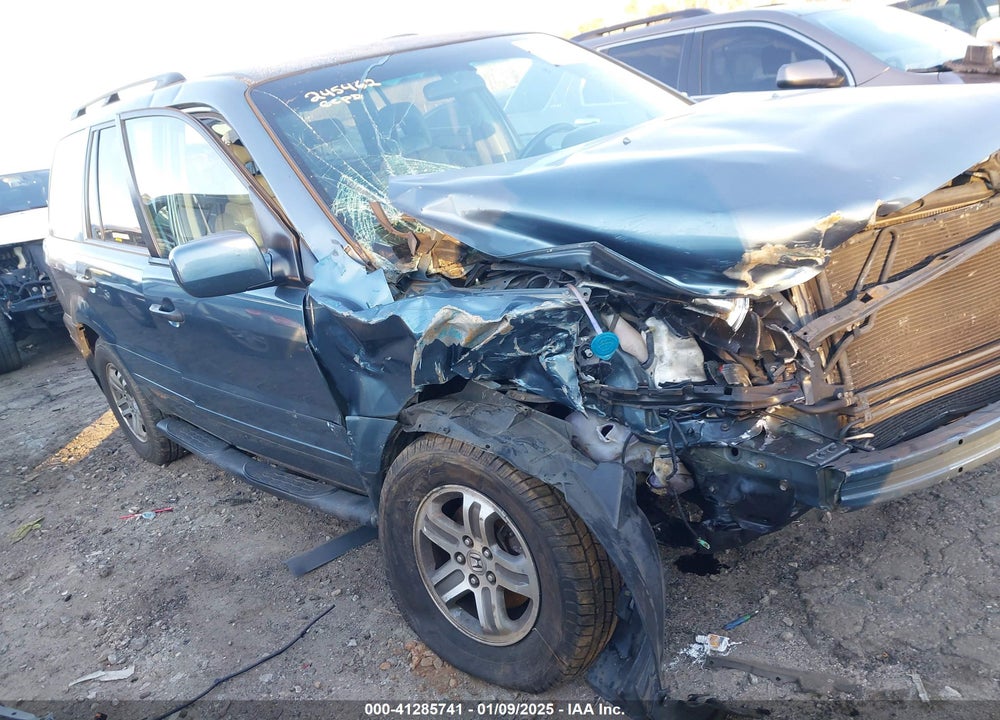 2005 HONDA PILOT EX-L VIN: 2HKYF185X5H533653