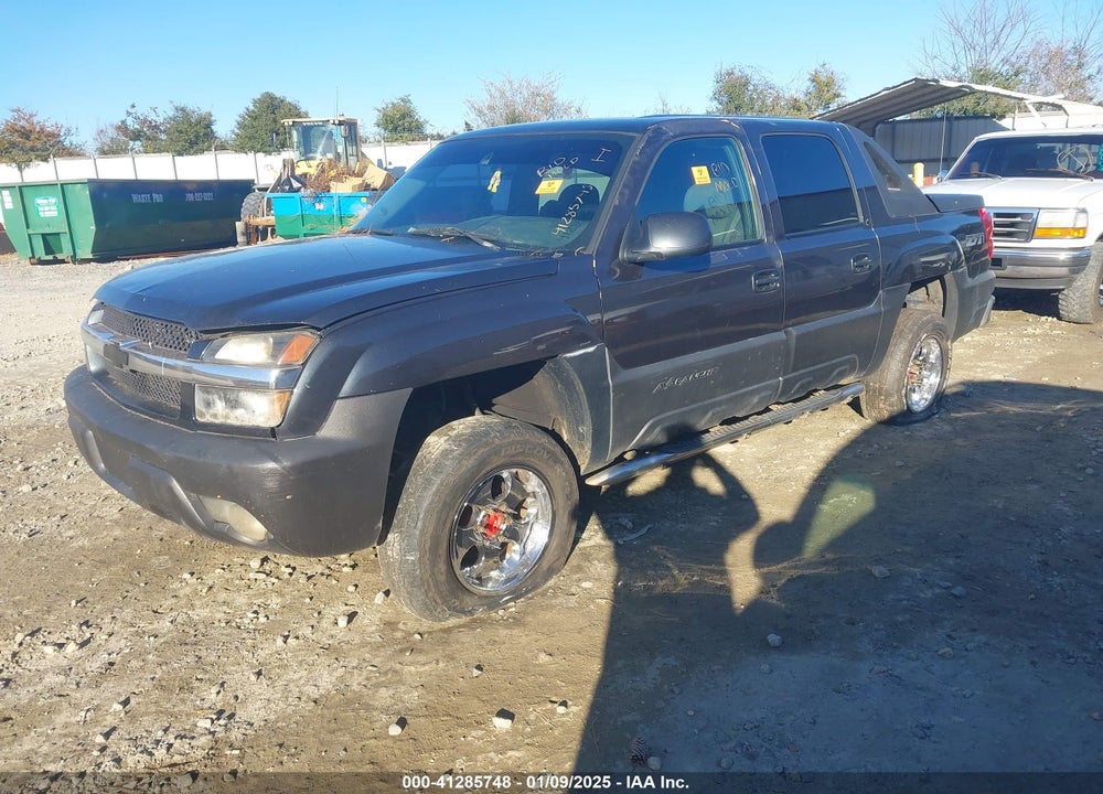2003 CHEVROLET AVALANCHE 1500 VIN: 3GNEK13T43G119348