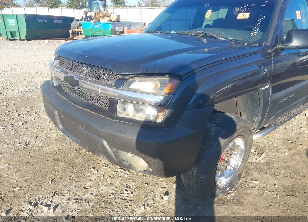 2003 CHEVROLET AVALANCHE 1500 VIN: 3GNEK13T43G119348