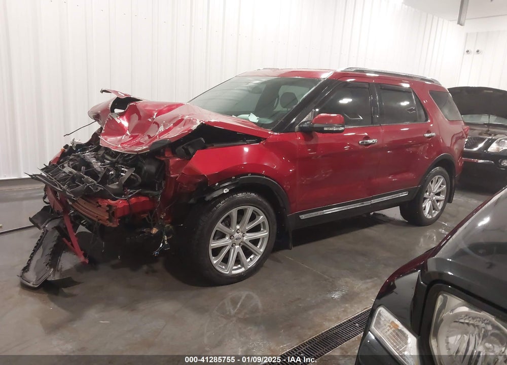 2017 FORD EXPLORER LIMITED VIN: 1FM5K8F86HGC35819