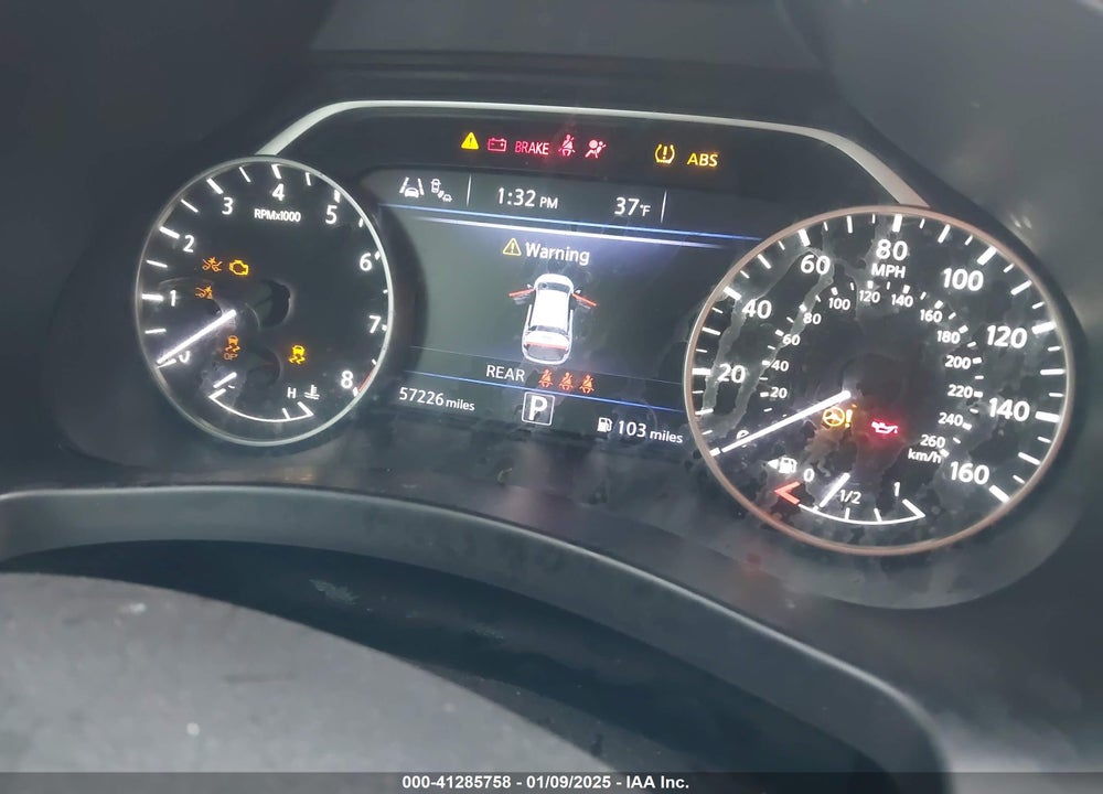 2023 NISSAN MURANO S INTELLIGENT AWD VIN: 5N1AZ2AS3PC126587
