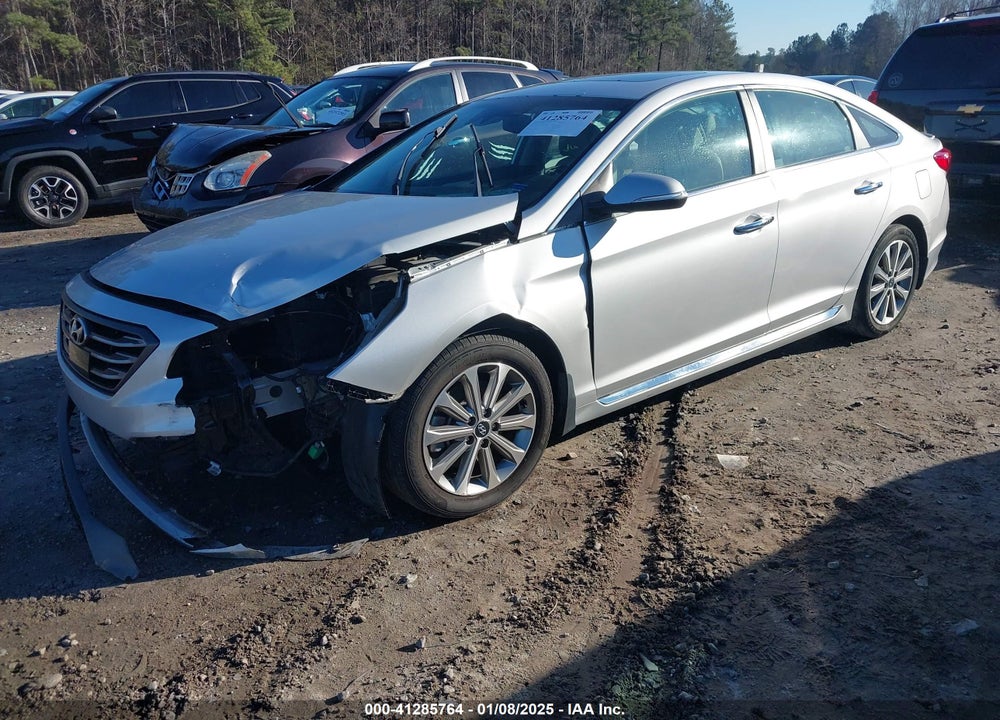 2017 HYUNDAI SONATA VIN: 5NPE34AF4HH470327