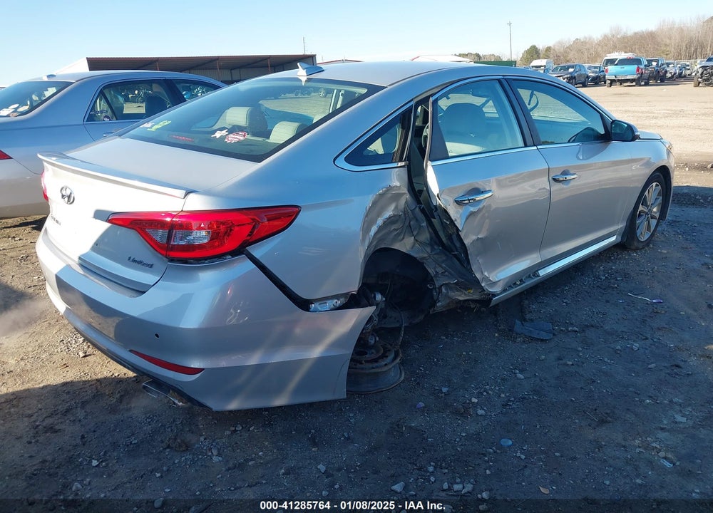 2017 HYUNDAI SONATA VIN: 5NPE34AF4HH470327