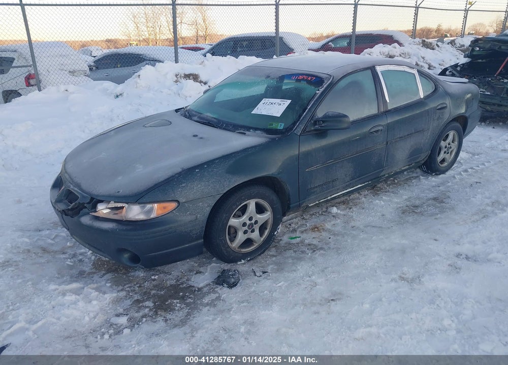2001 PONTIAC GRAND PRIX SE VIN: 1G2WK52J21F204244