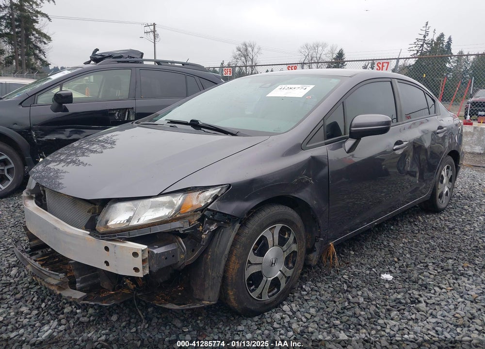 2015 HONDA CIVIC HYBRID VIN: 19XFB4F27FE000520