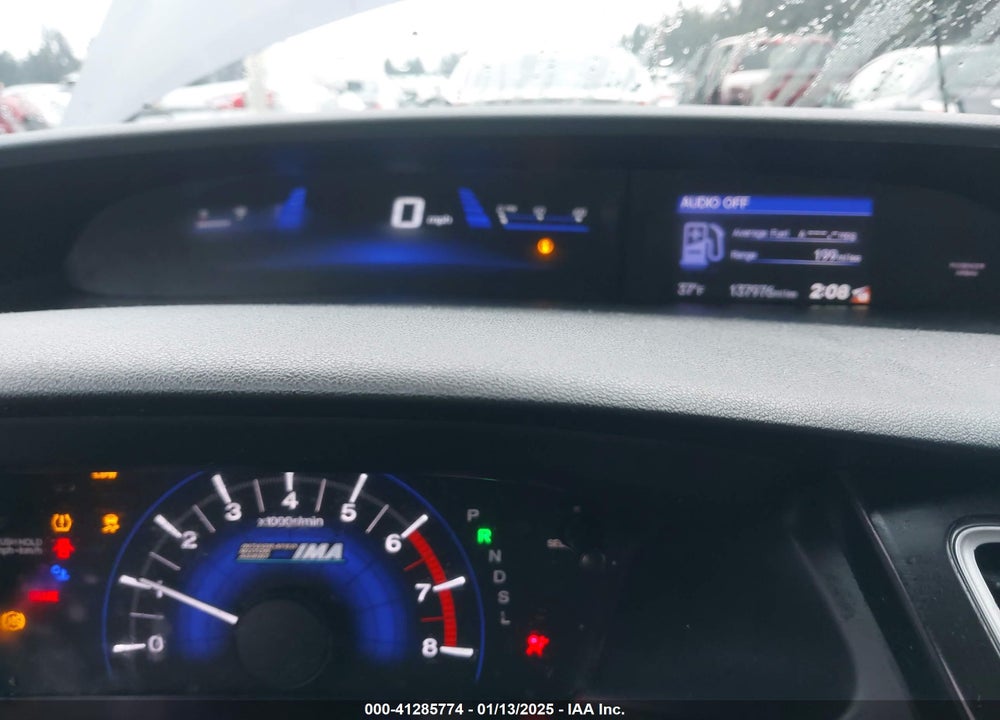 2015 HONDA CIVIC HYBRID VIN: 19XFB4F27FE000520