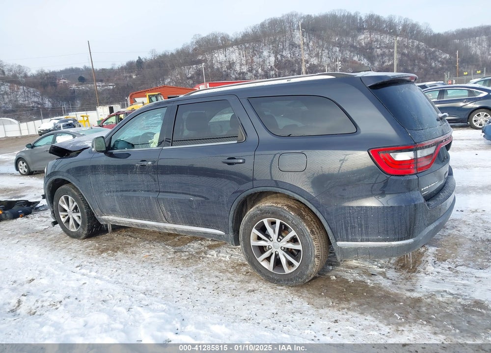 2016 DODGE DURANGO LIMITED VIN: 1C4RDJDG6GC315371