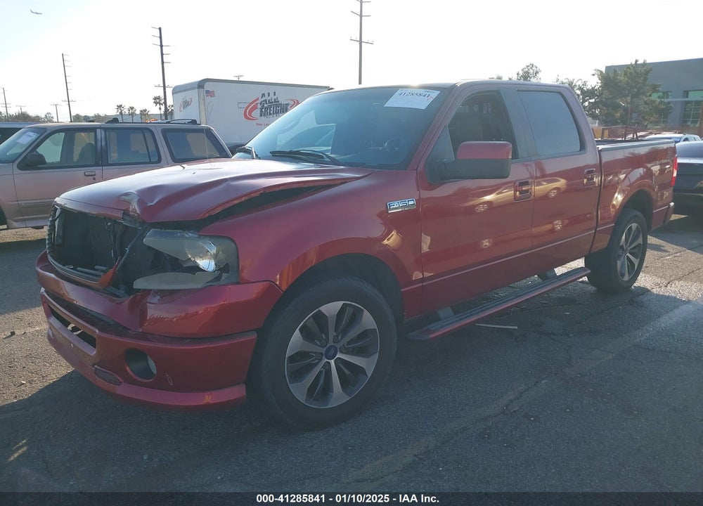 2007 FORD F-150 VIN: 1FTPW12537KC58491
