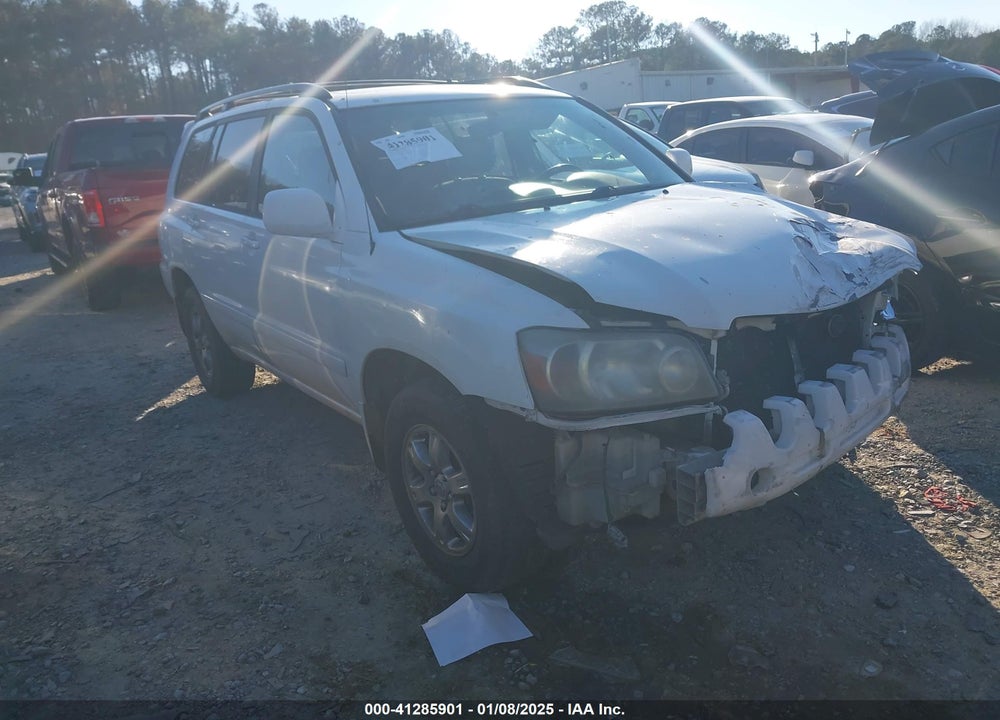 2007 TOYOTA HIGHLANDER V6 VIN: JTEEP21A570219790