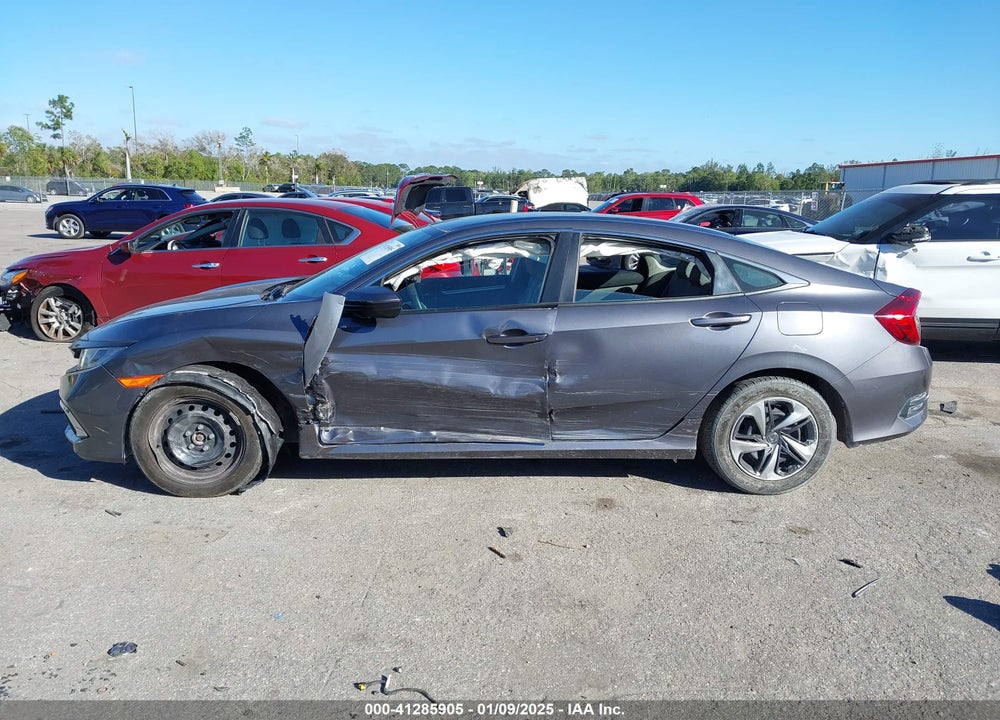 2020 HONDA CIVIC VIN: 2HGFC2F64LH581786