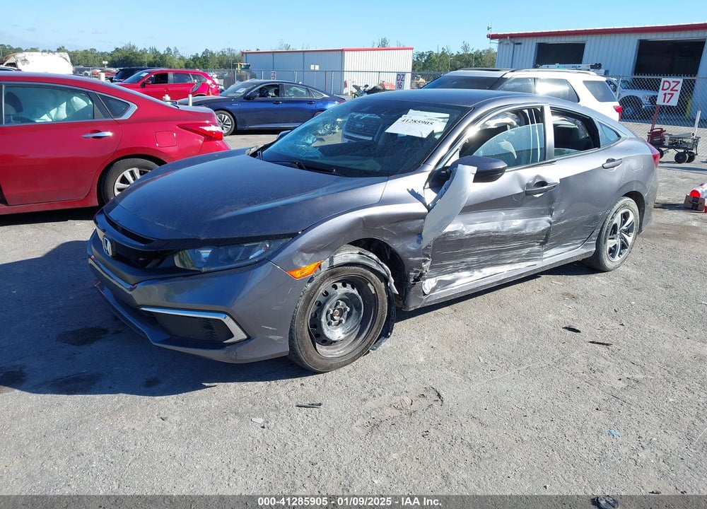 2020 HONDA CIVIC VIN: 2HGFC2F64LH581786