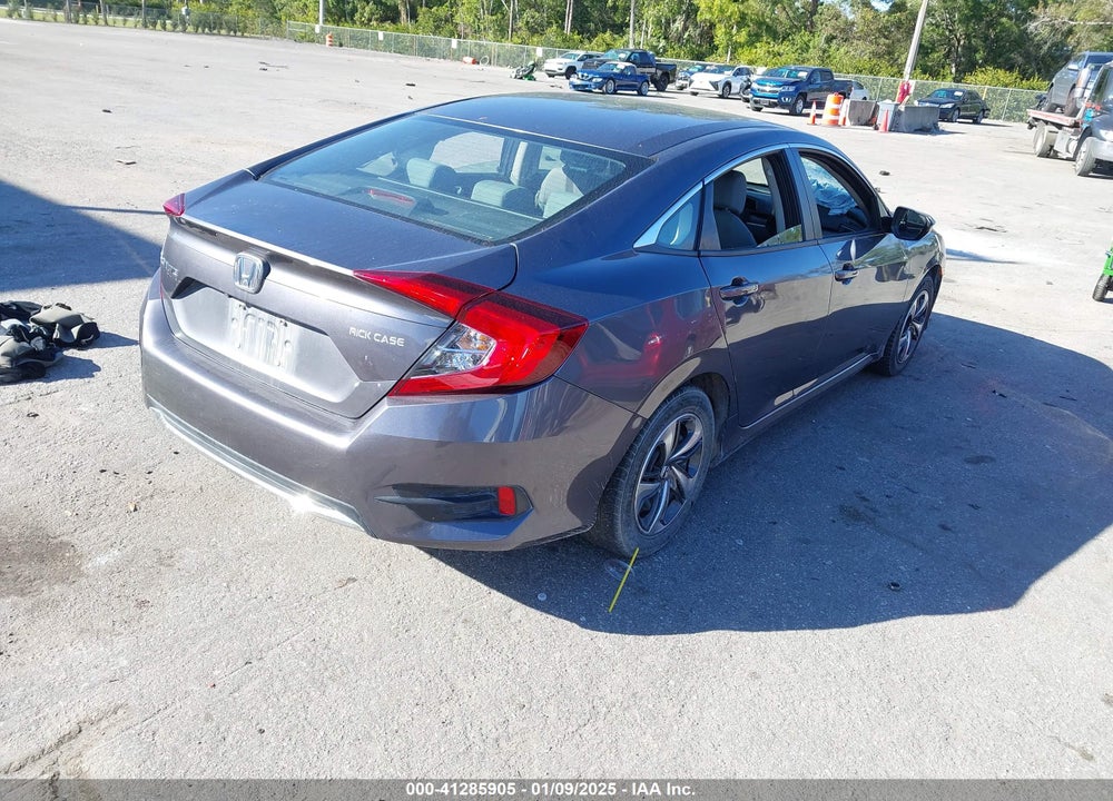 2020 HONDA CIVIC VIN: 2HGFC2F64LH581786