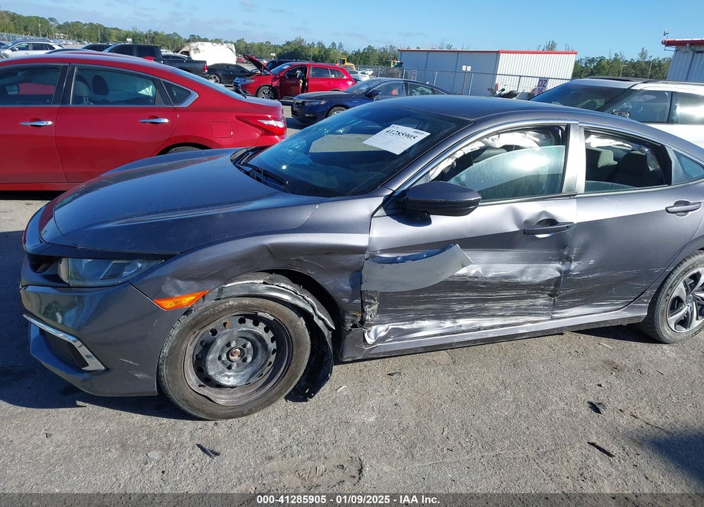 2020 HONDA CIVIC VIN: 2HGFC2F64LH581786