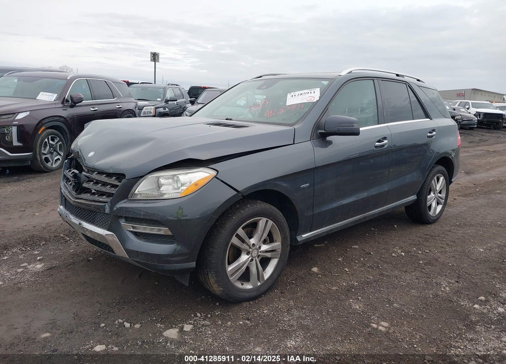 2012 MERCEDES-BENZ ML 350 4MATIC VIN: 4JGDA5HB7CA096253