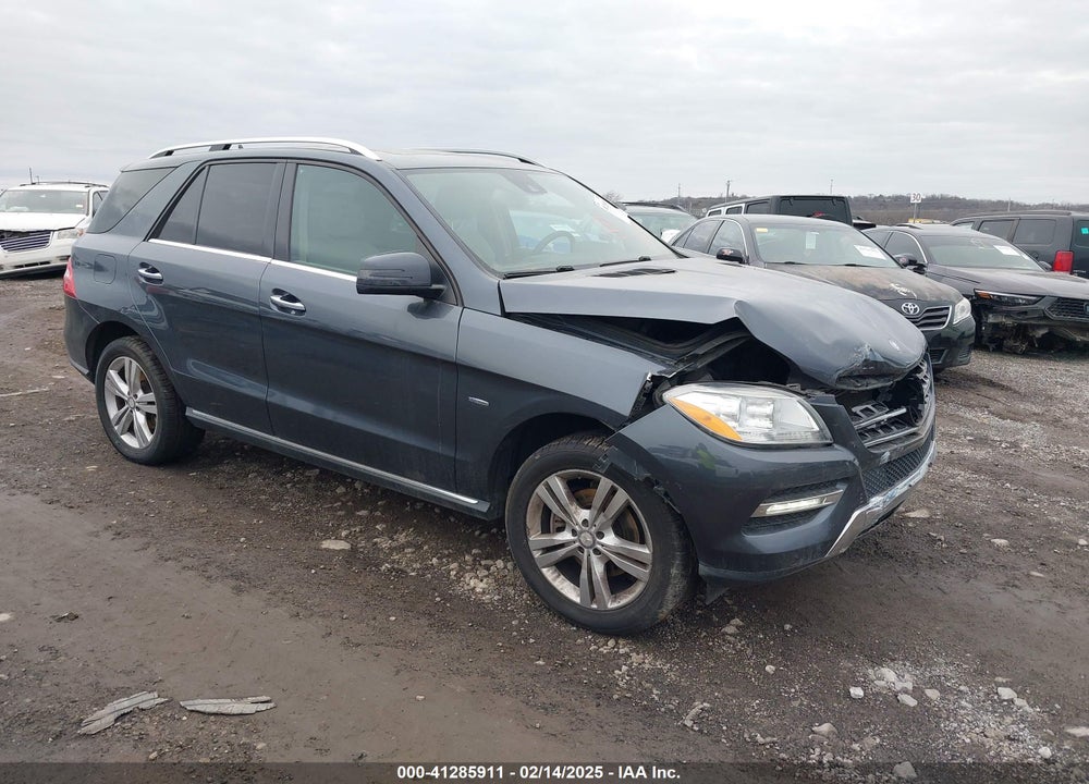 2012 MERCEDES-BENZ ML 350 4MATIC VIN: 4JGDA5HB7CA096253