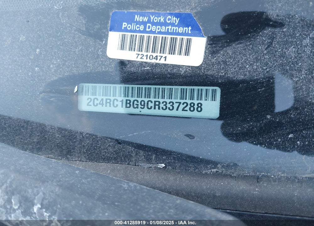2012 CHRYSLER TOWN & COUNTRY TOURING VIN: 2C4RC1BG9CR337288