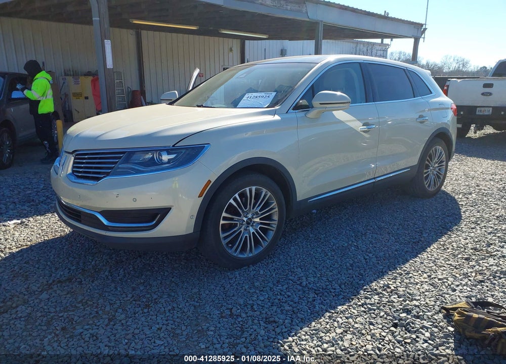 2016 LINCOLN MKX RESERVE VIN: 2LMPJ6LR5GBL59233