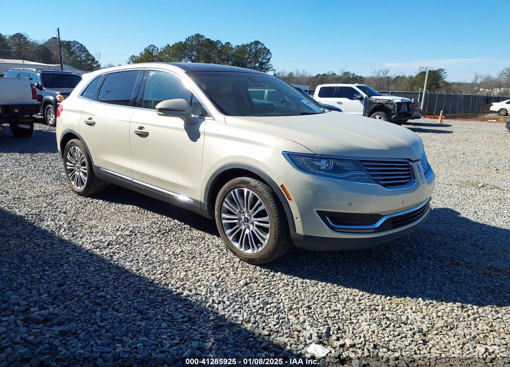 2016 LINCOLN MKX RESERVE VIN: 2LMPJ6LR5GBL59233
