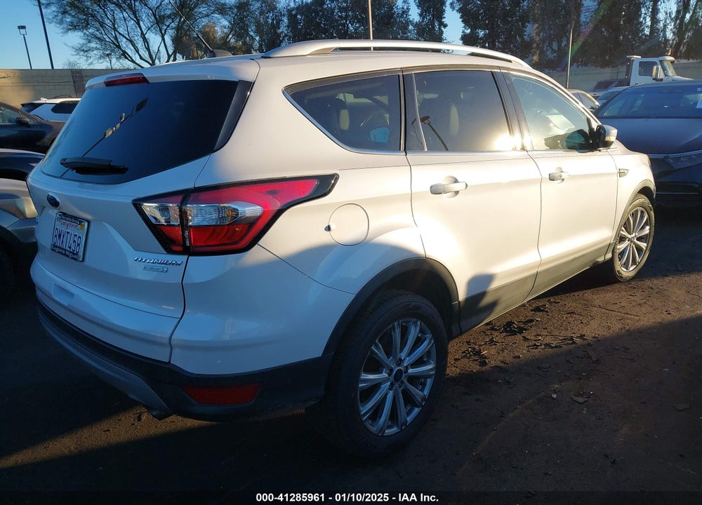 2017 FORD ESCAPE TITANIUM VIN: 1FMCU0JDXHUD84534