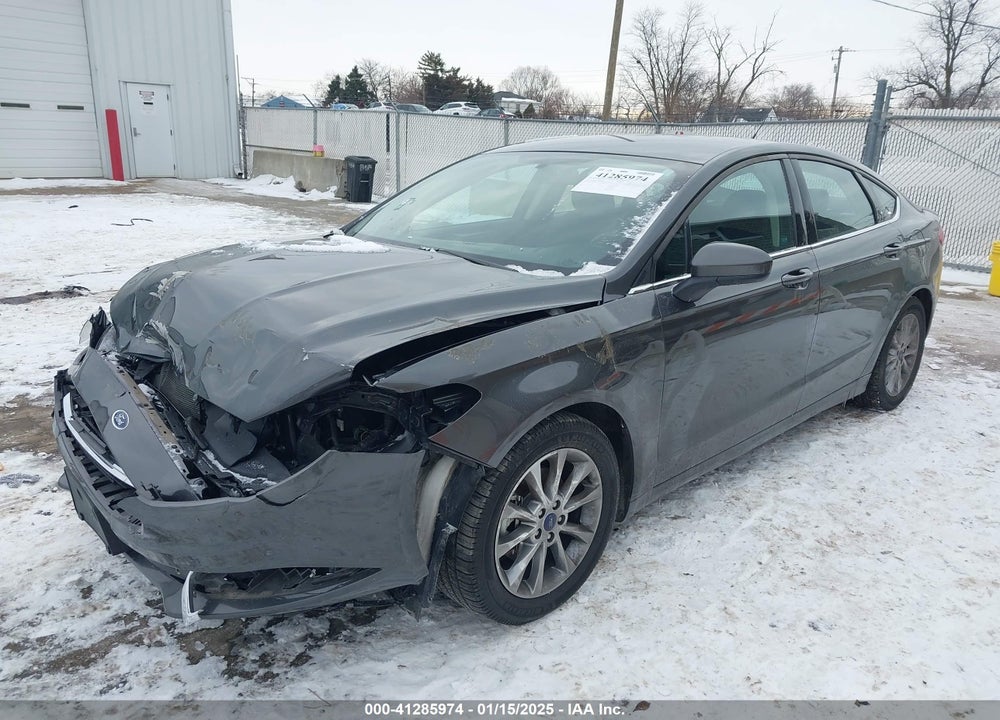2017 FORD FUSION VIN: 3FA6P0HD7HR412589