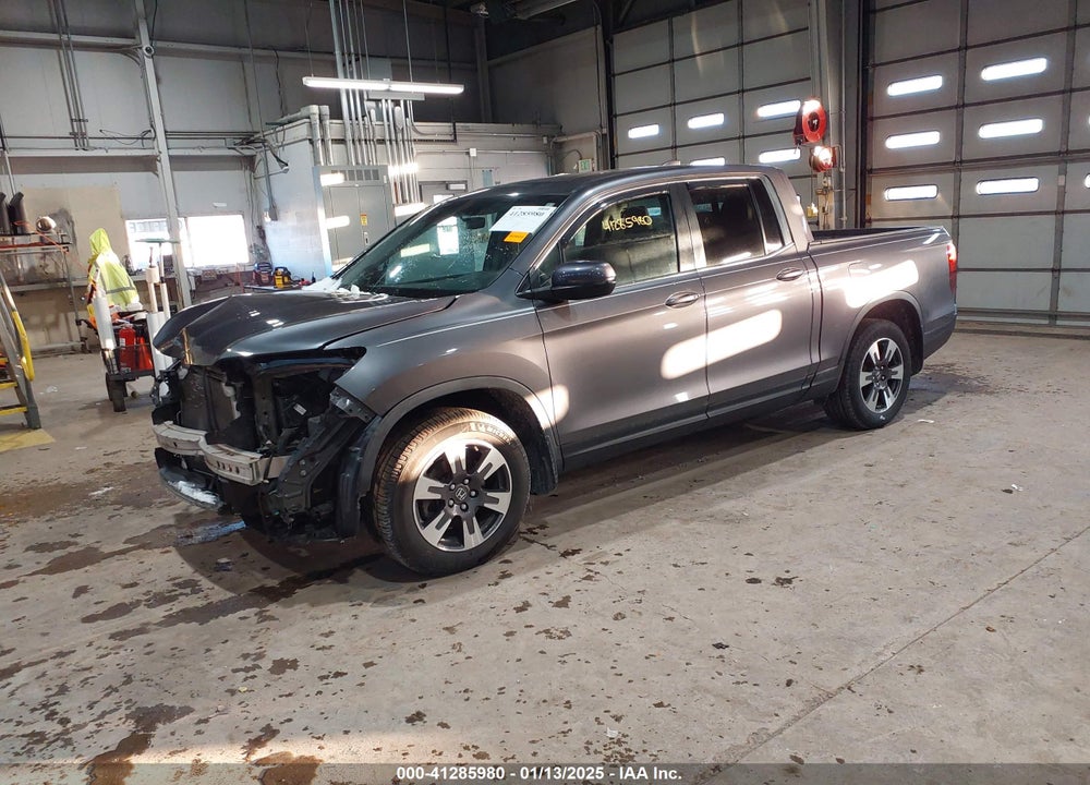 2019 HONDA RIDGELINE RTL VIN: 5FPYK2F54KB005791