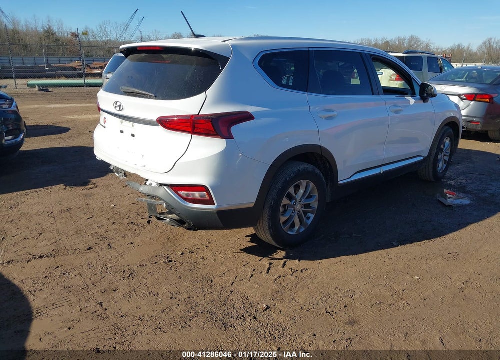 2019 HYUNDAI SANTA FE SE VIN: 5NMS23AD4KH004531