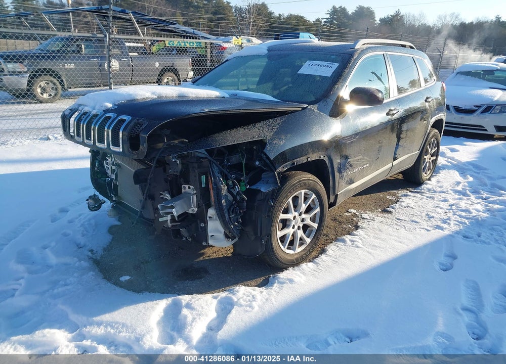 2017 JEEP CHEROKEE LATITUDE 4X4 VIN: 1C4PJMCB7HW659816