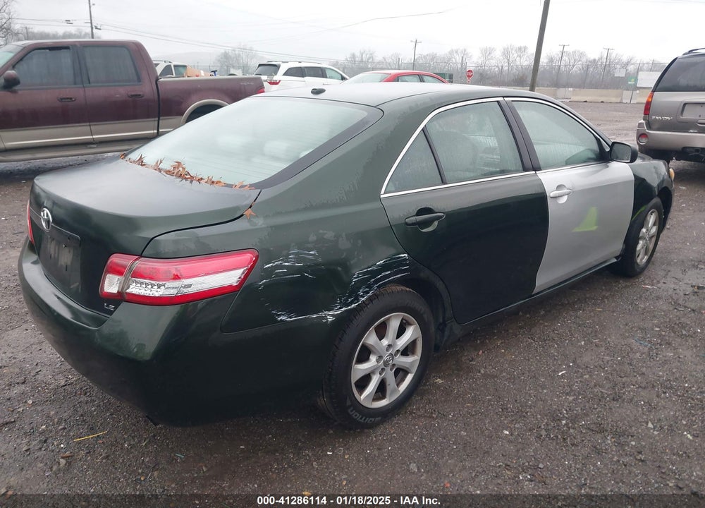 2010 TOYOTA CAMRY VIN: 4T4BF3EK3AR047781