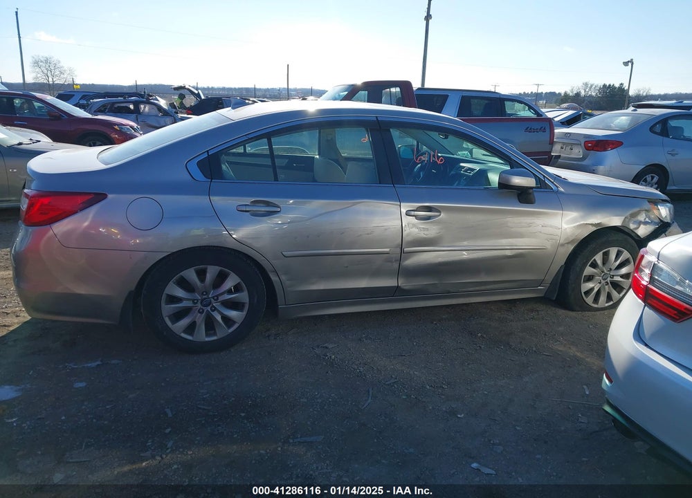 2017 SUBARU LEGACY 2.5I PREMIUM VIN: 4S3BNAD65H3020205