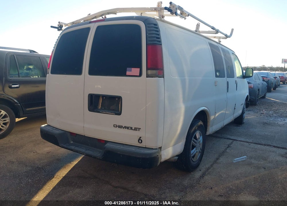 2001 CHEVROLET EXPRESS VIN: 1GCFG25W111169759