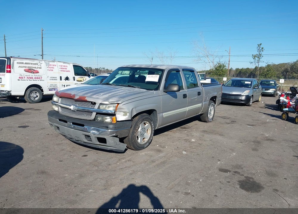 2005 CHEVROLET SILVERADO 1500 LS VIN: 2GCEC13T851114901