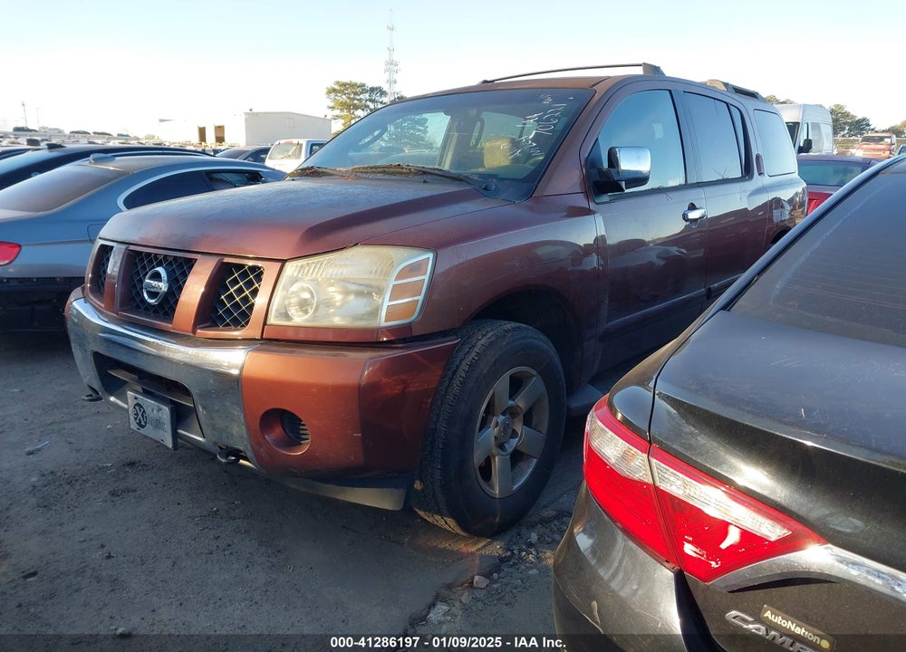 2004 NISSAN PATHFINDER ARMADA SE VIN: 5N1AA08B04N706221