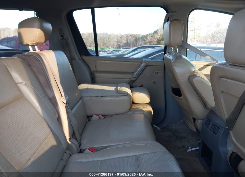 2004 NISSAN PATHFINDER ARMADA SE VIN: 5N1AA08B04N706221
