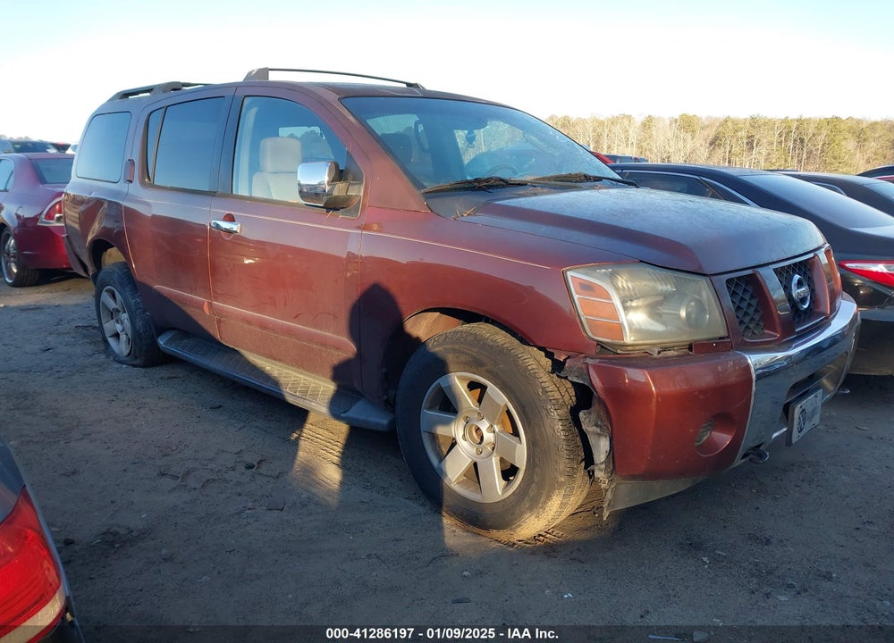 2004 NISSAN PATHFINDER ARMADA SE VIN: 5N1AA08B04N706221