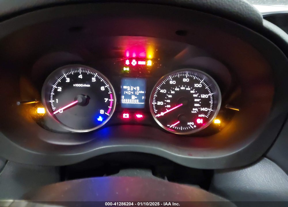 2015 SUBARU IMPREZA VIN: JF1GJAA63FG019376