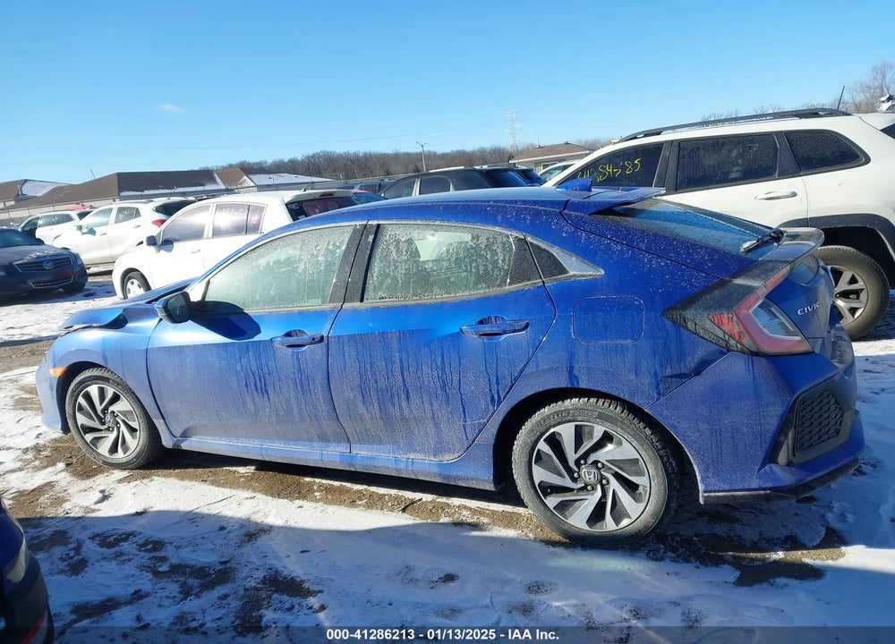 2019 HONDA CIVIC LX VIN: SHHFK7H35KU203416