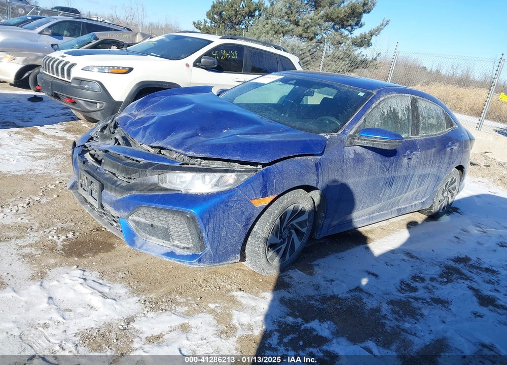2019 HONDA CIVIC LX VIN: SHHFK7H35KU203416