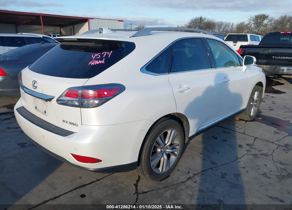 2015 LEXUS RX 350 VIN: 2T2ZK1BA8FC168427