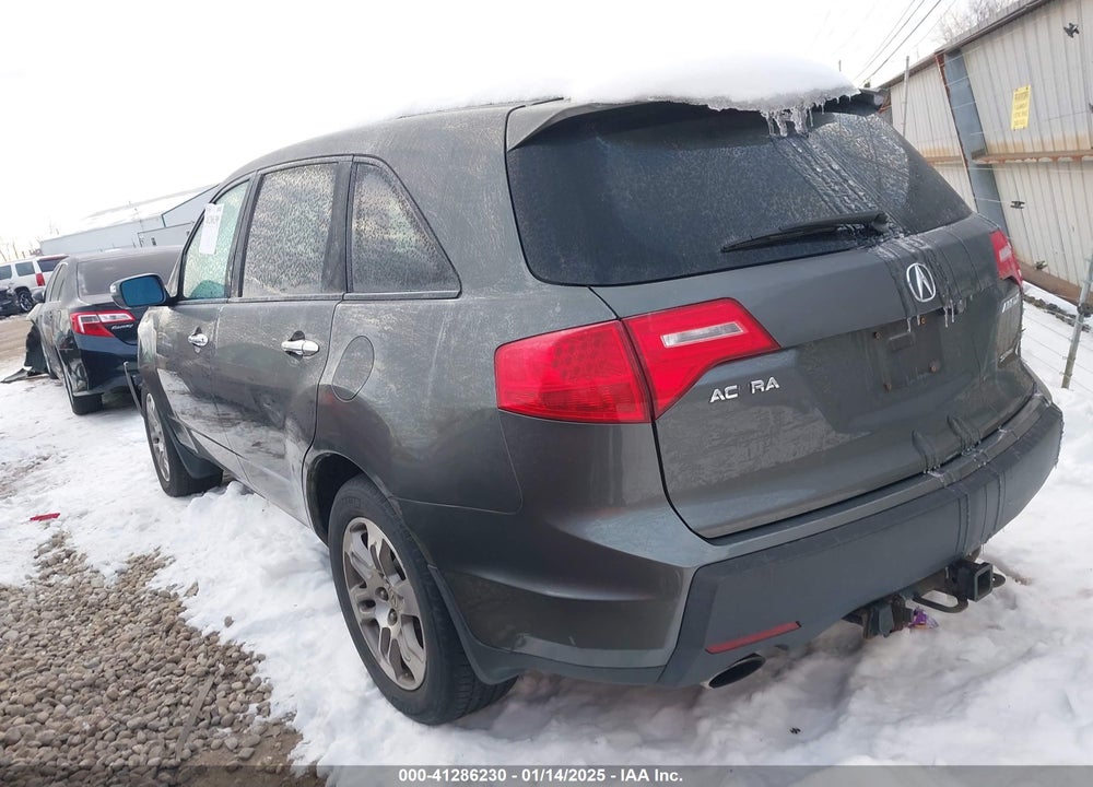 2007 ACURA MDX TECHNOLOGY PACKAGE VIN: 2HNYD28417H540323