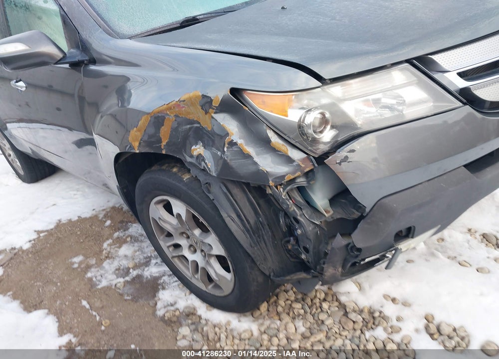 2007 ACURA MDX TECHNOLOGY PACKAGE VIN: 2HNYD28417H540323