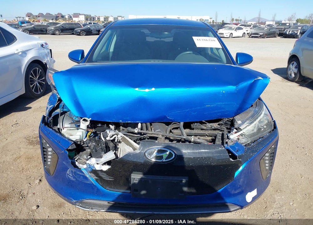 2018 HYUNDAI IONIQ ELECTRIC VIN: KMHC75LH7JU023756