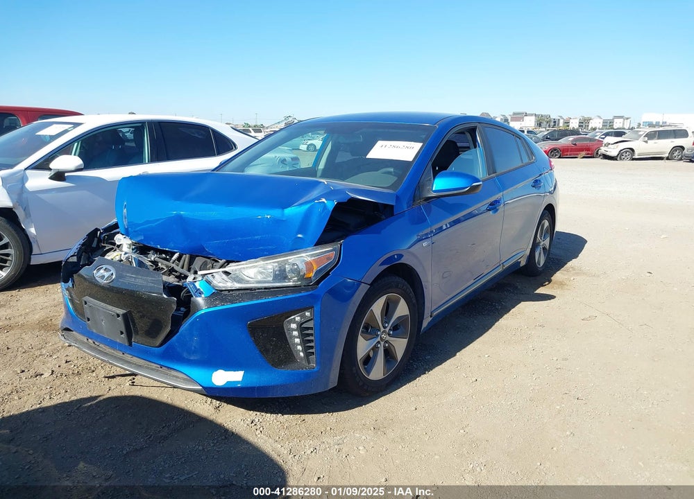2018 HYUNDAI IONIQ ELECTRIC VIN: KMHC75LH7JU023756