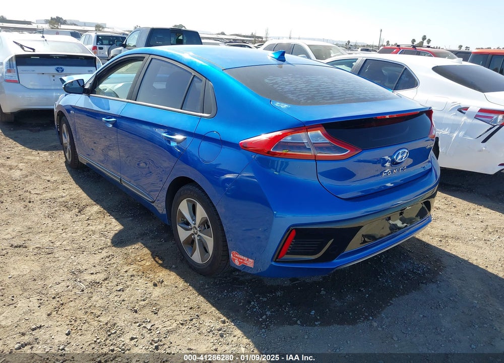 2018 HYUNDAI IONIQ ELECTRIC VIN: KMHC75LH7JU023756