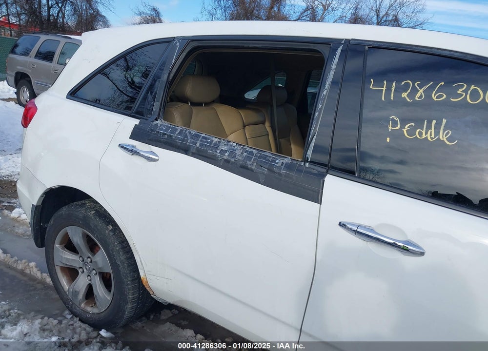 2007 ACURA MDX SPORT PACKAGE VIN: 2HNYD28577H512423