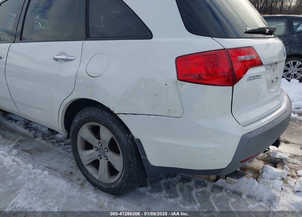 2007 ACURA MDX SPORT PACKAGE VIN: 2HNYD28577H512423