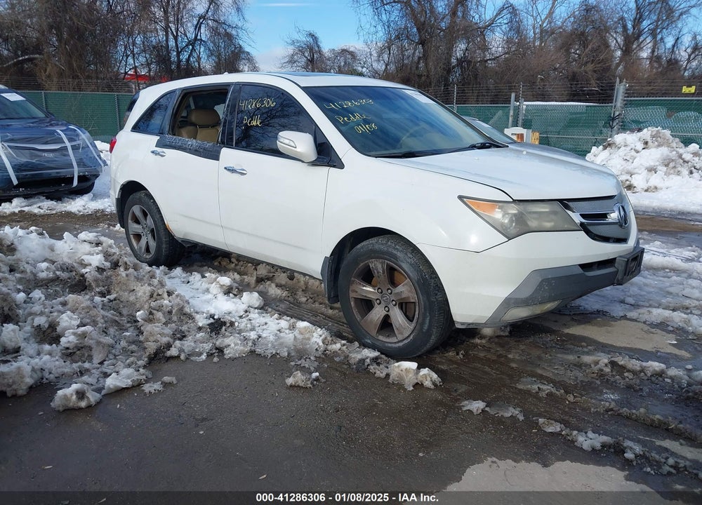 2007 ACURA MDX SPORT PACKAGE VIN: 2HNYD28577H512423