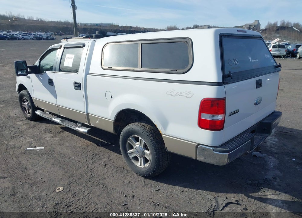 2008 FORD F-150 VIN: 1FTPW14548FC02289